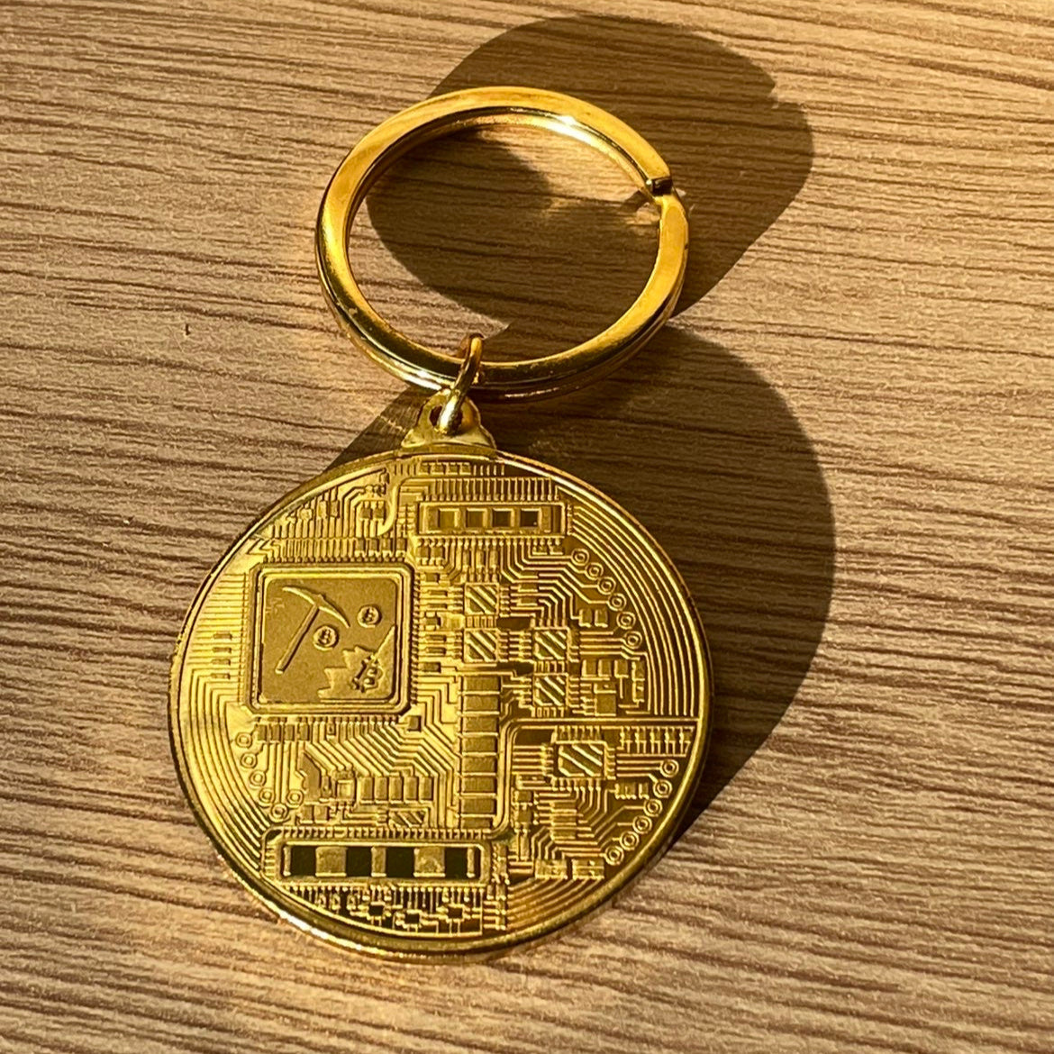 Porte clé pièce Bitcoin