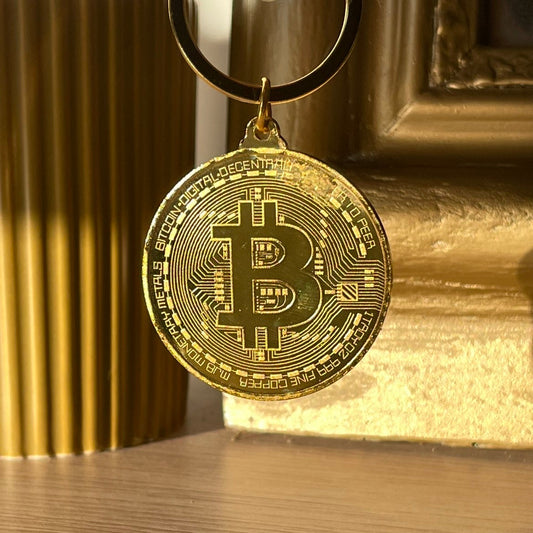 Porte clé pièce Bitcoin