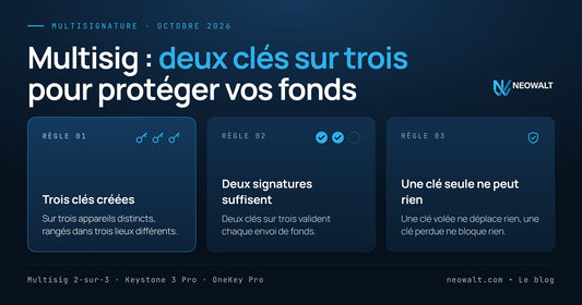 Multisignature crypto : sécuriser ses cryptomonnaies avec plusieurs hardware wallets