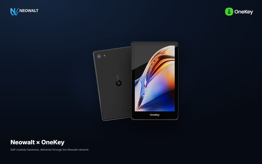 OneKey Pro, le hardware wallet air-gapped désormais disponible chez Neowalt
