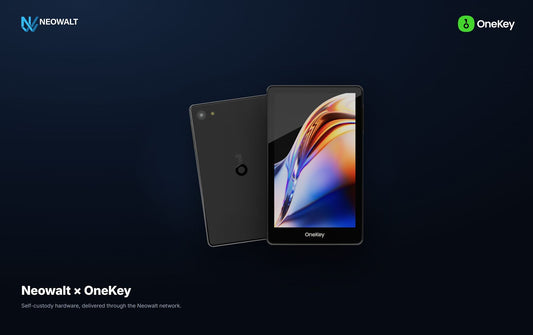 OneKey Pro, le hardware wallet air-gapped désormais disponible chez Neowalt