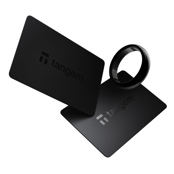 Tangem Wallet ( 1 bague + 2 cartes )