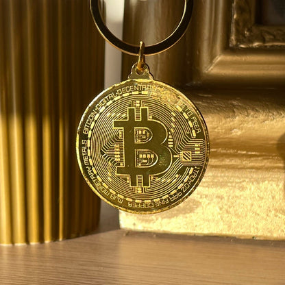 Porte clé pièce Bitcoin