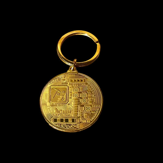 Porte clé pièce Bitcoin