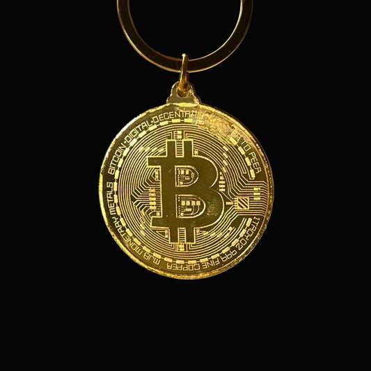 Porte clé pièce Bitcoin