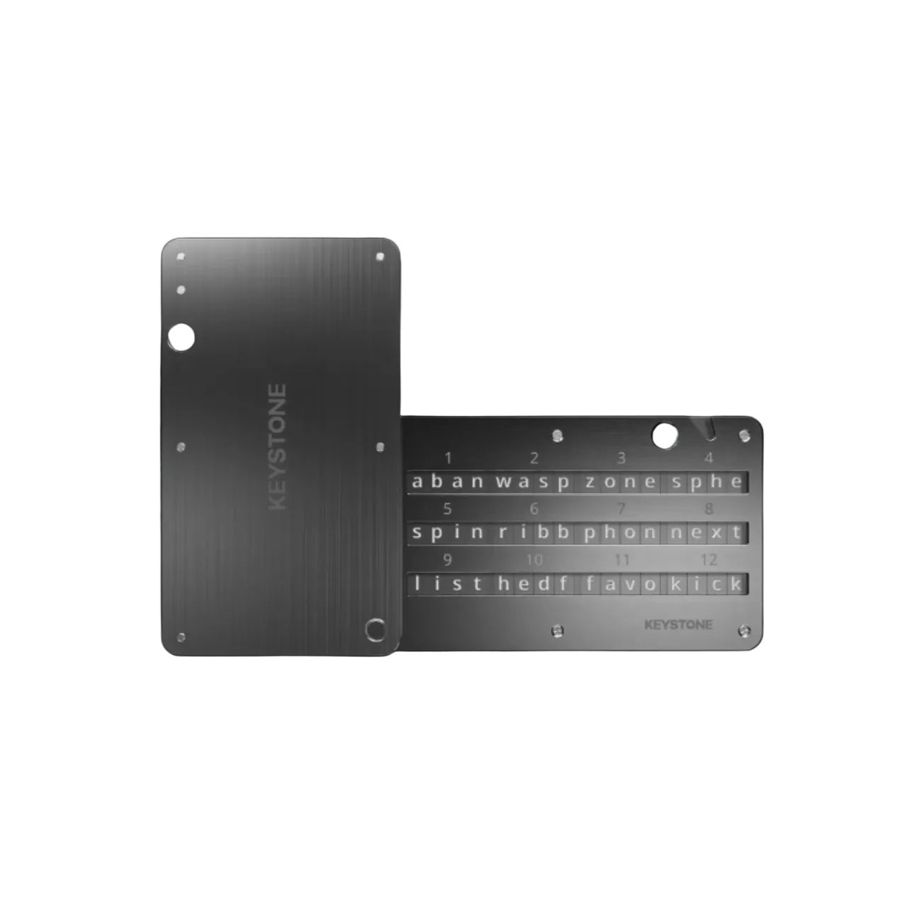 Keystone Tablet: indestructible metal backup seed — Neowalt – Neowalt ...
