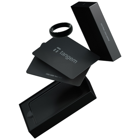 Tangem Wallet ( 1 bague + 2 cartes )